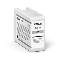 [T46Y700] CARTUCHO EPSON MODELO T46Y GRIS, PARA PLOTTER P900 (50 ML)