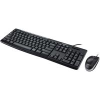 [920-002716] TECLADO/MOUSE LOGITECH MK200 NEGRO ALAMBRICOS MULTIMEDIA/OPTICO USB PC