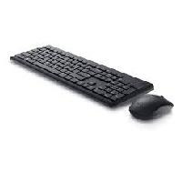 [580-AKCU] KIT TECLADO Y MOUSE KM3322W INALAMBRICO DELL EN ESPAÑOL MODELO COLOR NEGRO 580-AKCU