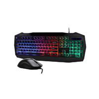 [BR-936293] KIT TECLADO Y MOUSE BALAM RUSH SQUAD MASTER KTM333 / MULTIMEDIA / ERGONOMICO / ALAMBRICO / ILUMINACION ARCOIRIS / MEMBRANA / 3200 DPI / WINDOWS - MAC - IOS -ANDROID / BR-936293