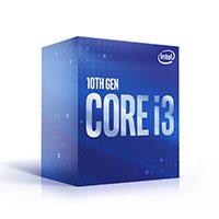 [BX8070110100] PROCESADOR INTEL CORE I3-10100 S-1200 10A GEN /3.6 - 4.3 GHZ /CACHE 6MB /4 CORES /GRAFICOS UHD 630 /CON DISIPADOR /COMPUTO BASICO IPA