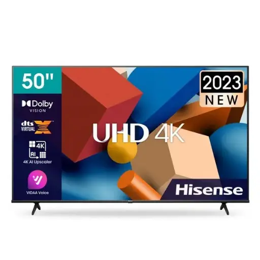 [50A6N] Televisión LED Hisense 50 50A6N Smart TV, Google TV, UHD 4K, Dolby Vision, HDR10, DTS Virtual X