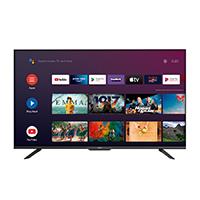 [G55ATV22] Televisión Smart GHIA Android TV Certified 55 Pulg 4K WiFi/ RJ45 / 3 HDMI / 2 USB / RCA / AUX 3.5mm / Óptico 60Hz